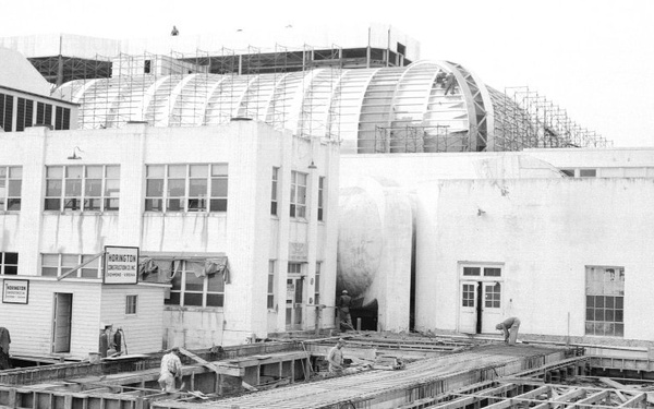 Construction of the 8-Foot Transonic Pressure Tunnel (TPT)