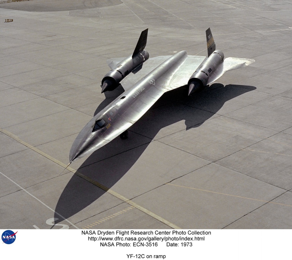 YF-12C on ramp