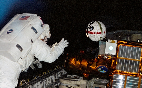 Second EVA activities include Small ORU OPS and AERCam/Sprint activity