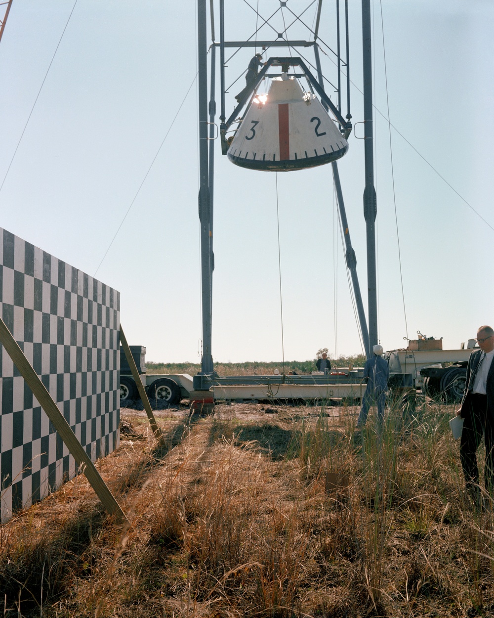 APOLLO - TESTS - LAND IMPACT - KSC