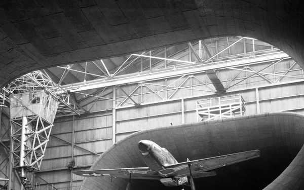 P-51 Mustang in Full Scale Tunnel