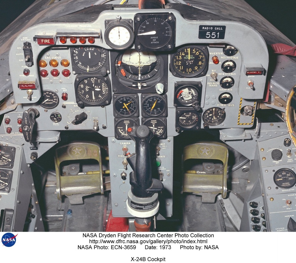 X-24B Cockpit
