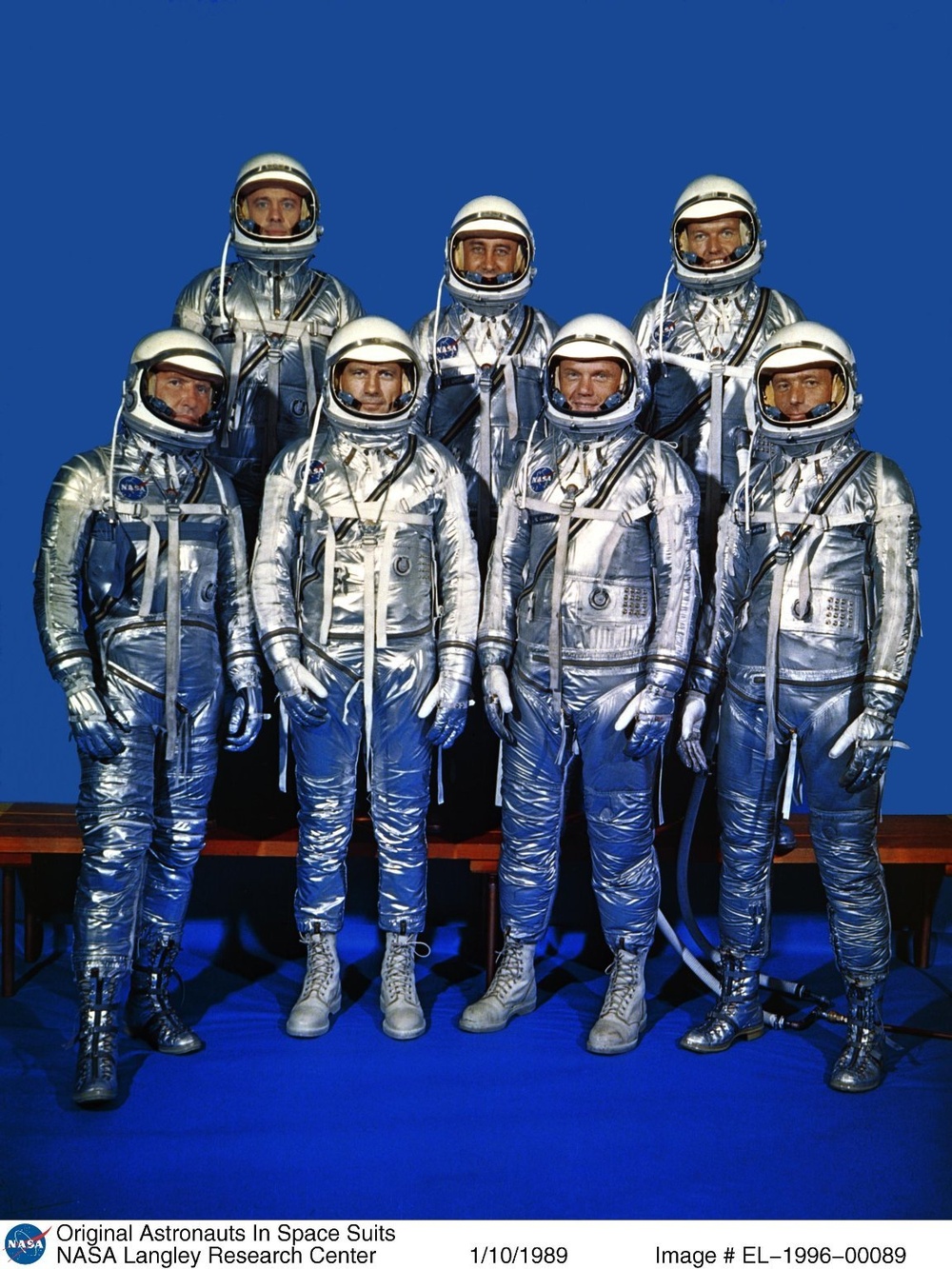 Original Astronauts In Space Suits