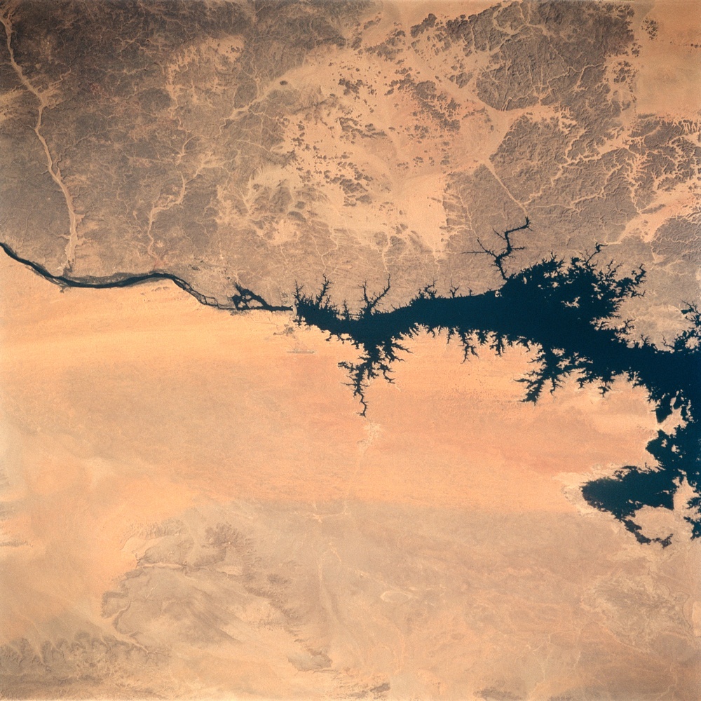 Nile River, Lake Nasser, Aswan High Dam, Egypt, Africa