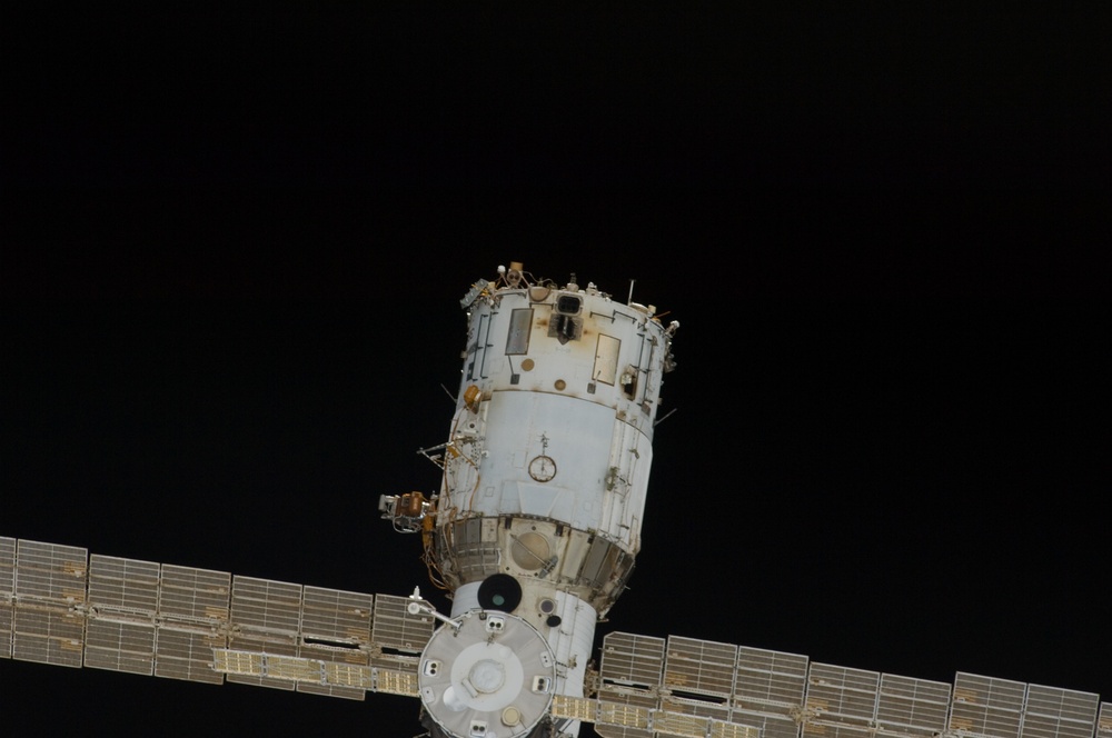 ISS Flyaround views during STS-119