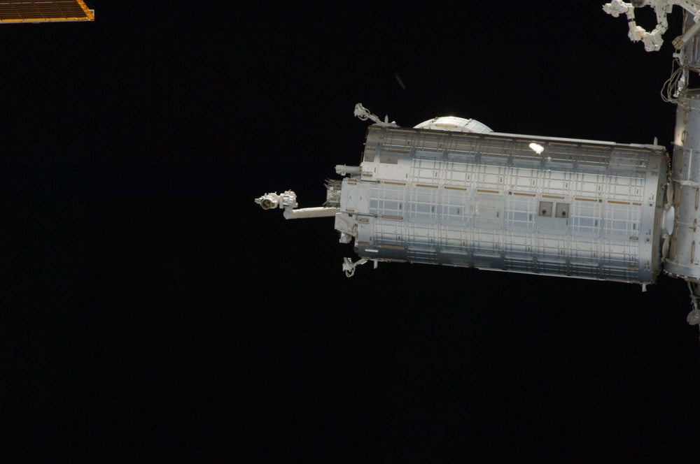 ISS Flyaround views during STS-119
