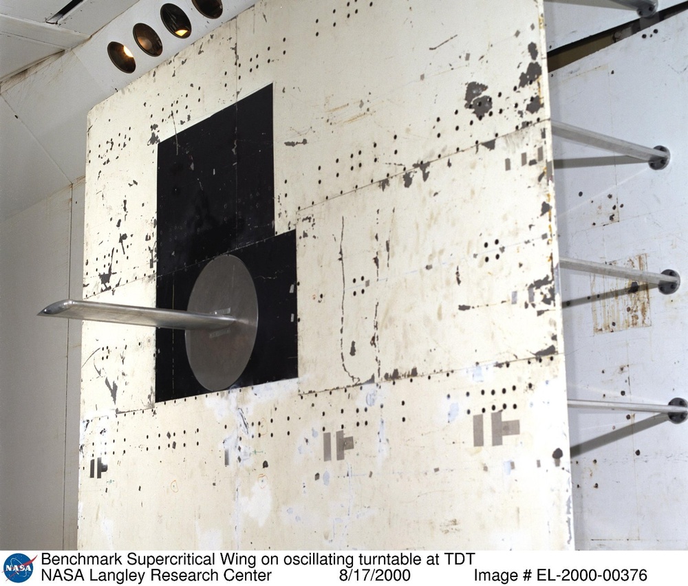 Benchmark Supercritical Wing on oscillating turntable at TDT