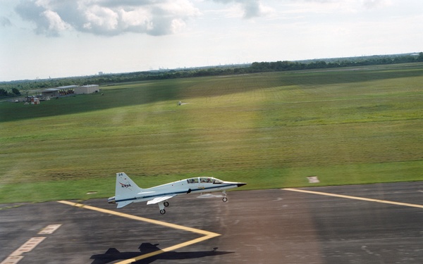 John Glenn's T-38 flight