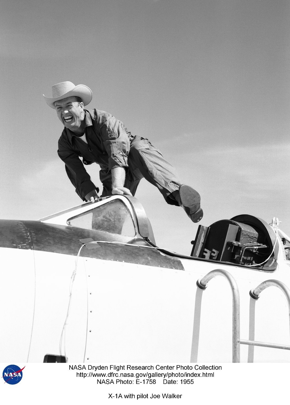 X-1A with pilot Joe Walker