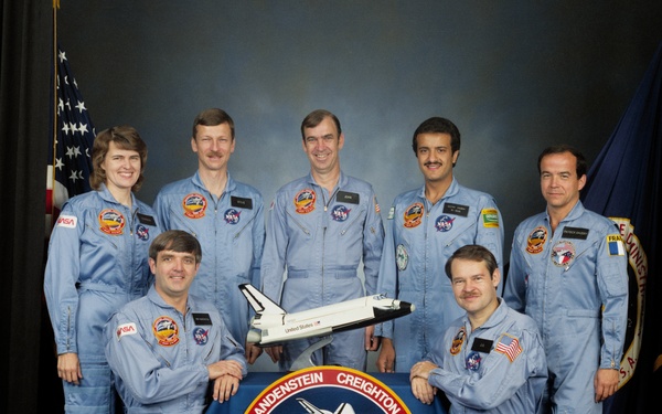 Portrait of STS 51-G crew