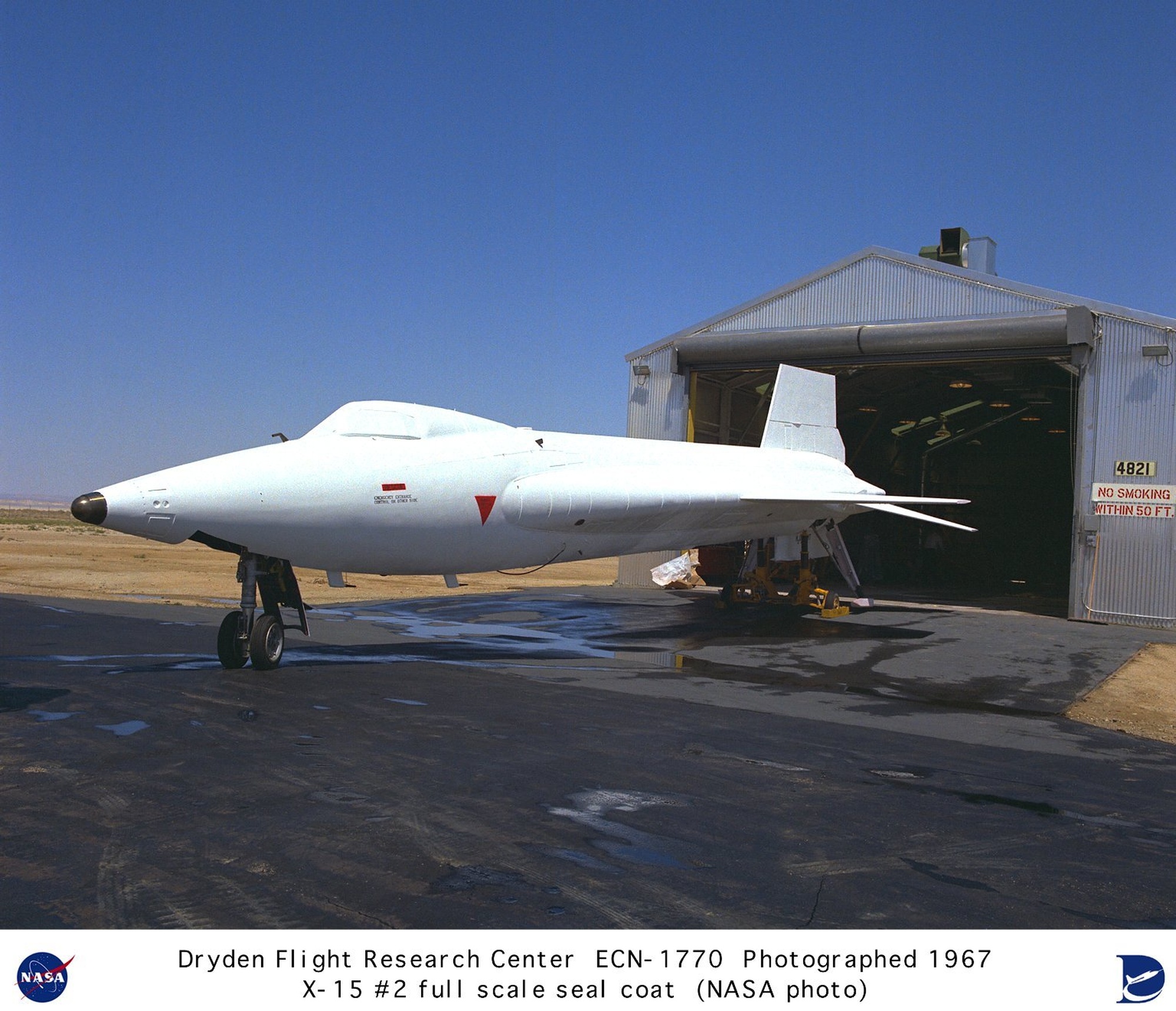 DVIDS - Images - X-15A-2 with ablative coating and sealant (white