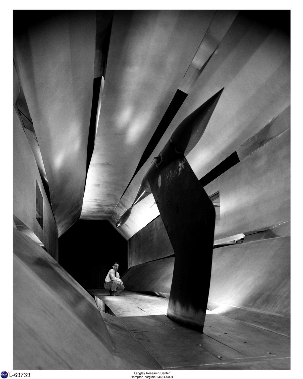 Test section of 16 Foot High Speed Tunnel