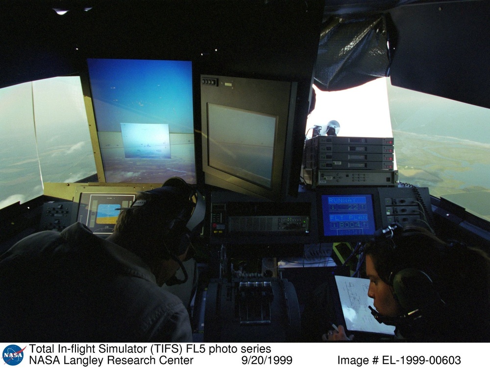 Total In-flight Simulator (TIFS) FL5 photo series