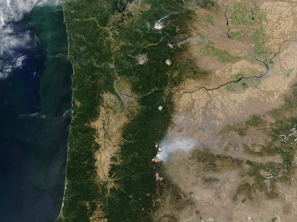 Fires in Oregon: Natural Hazards