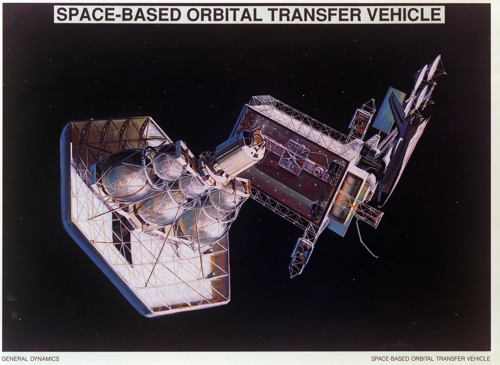 Space-based orbital transfer vehicle