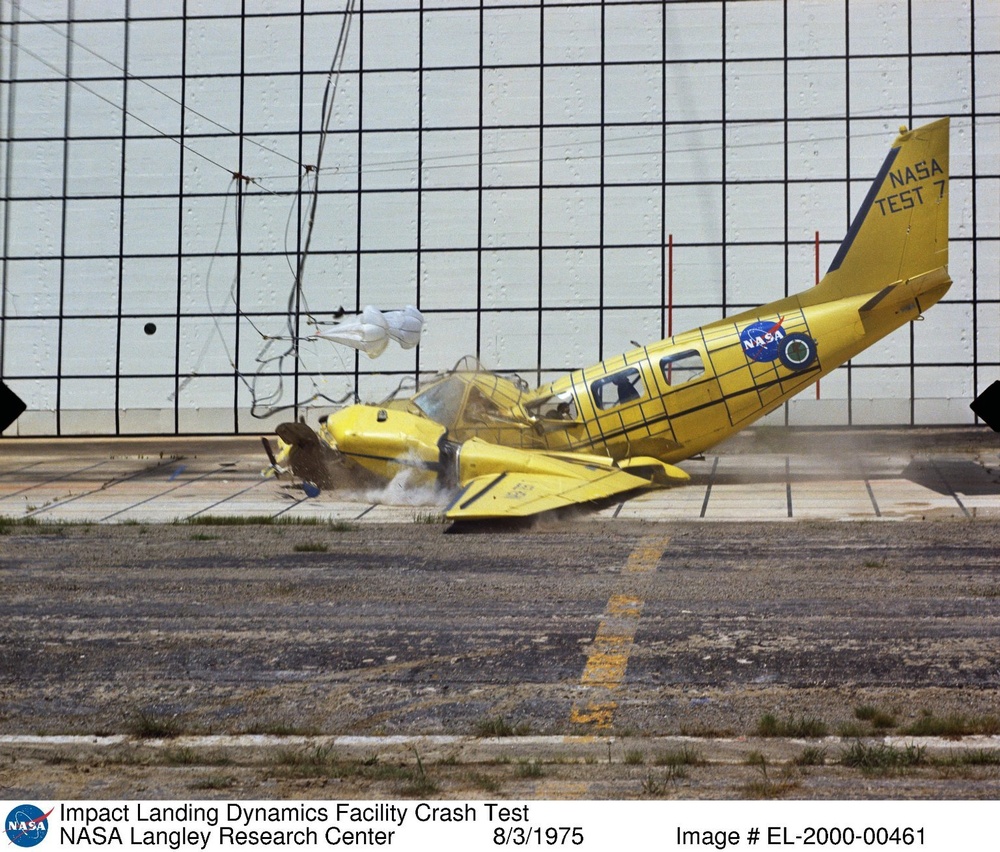 Impact Landing Dynamics Facility Crash Test