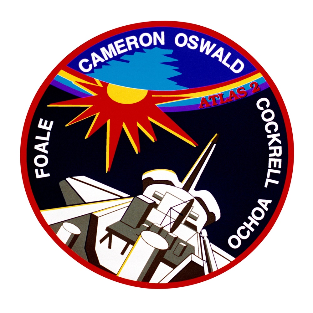 STS-56 Discovery, Orbiter Vehicle (OV) 103, crew insignia