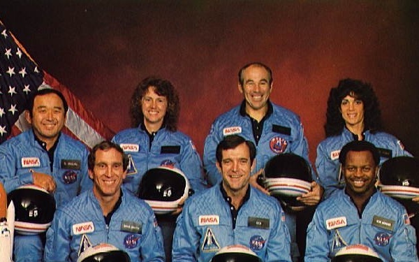 Official portrait of the STS 51-L crewmembers