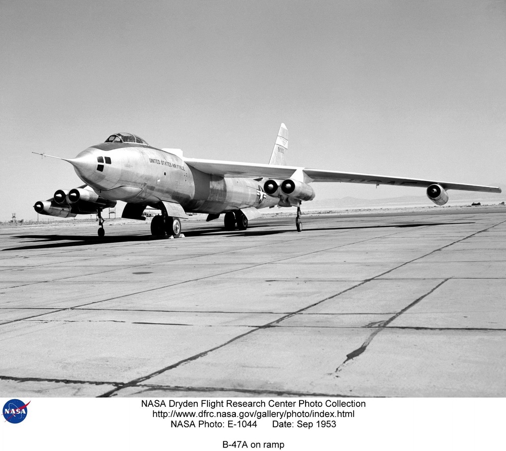 B-47A on ramp