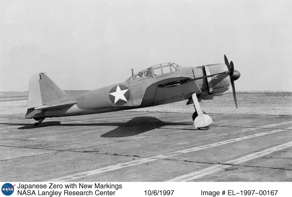 Japanese Zero with New Markings