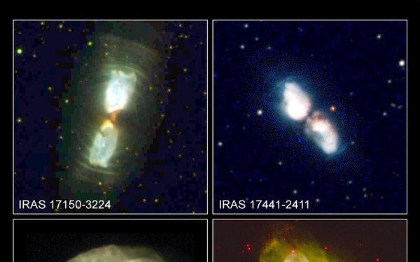 Hubble Captures the Shrouds of Dying Stars