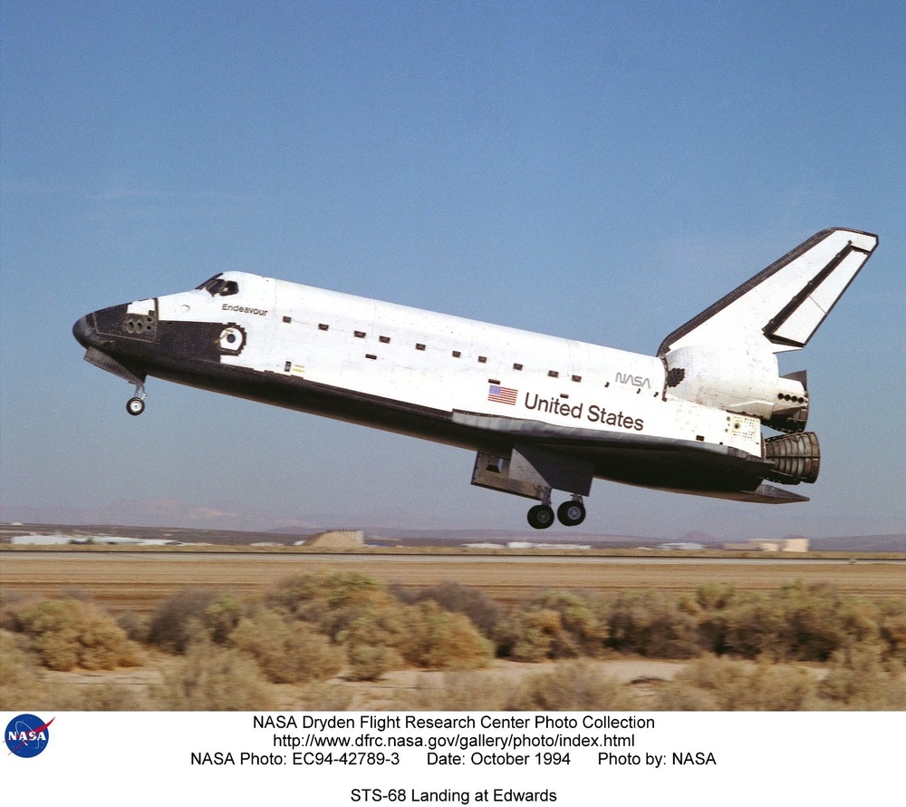 STS-68 Landing at Edwards