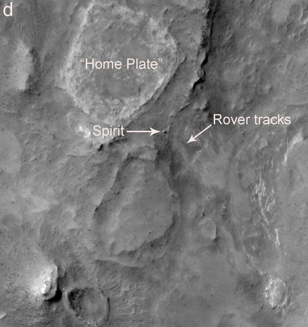 Thickness of Mars' South Polar Layered Deposits