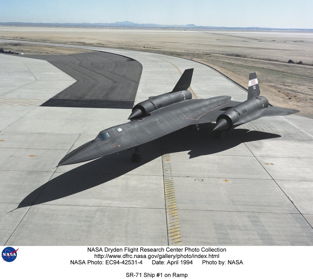 SR-71 Ship #1 on Ramp