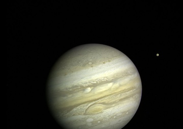 Jupiter with Satellite Io