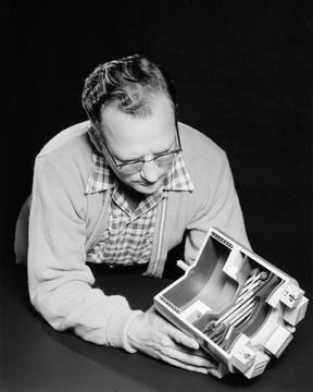 MODEL OF ION ENGINE USED IN 1959 INSPECTION