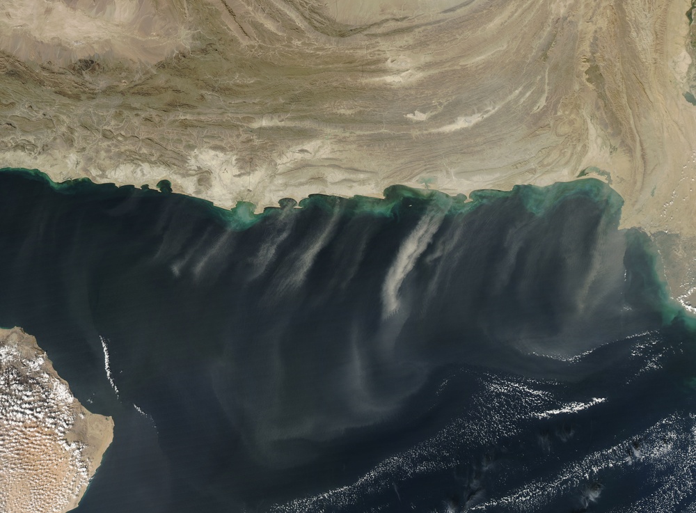 Dust off Pakistan: Natural Hazards