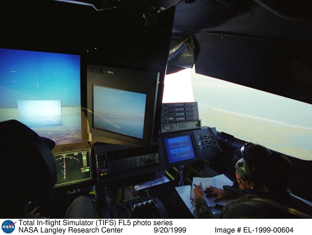 Total In-flight Simulator (TIFS) FL5 photo series