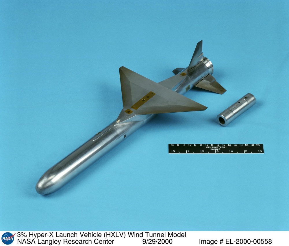 3% Hyper-X Launch Vehicle (HXLV) Wind Tunnel Model