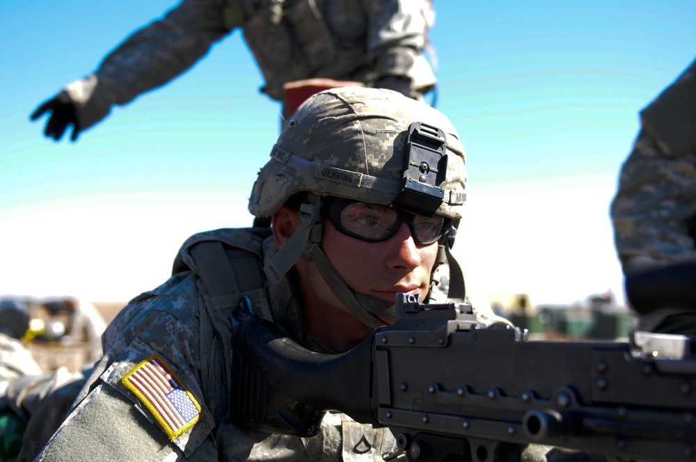 Provider soldier makes his mark at firing range