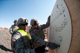 Provider soldier makes his mark at firing range