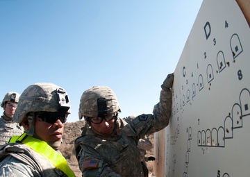 Provider soldier makes his mark at firing range
