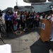 USS George Washington captain talks to media in Malaysian port