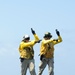 Sailors ready Super Hornet for launch