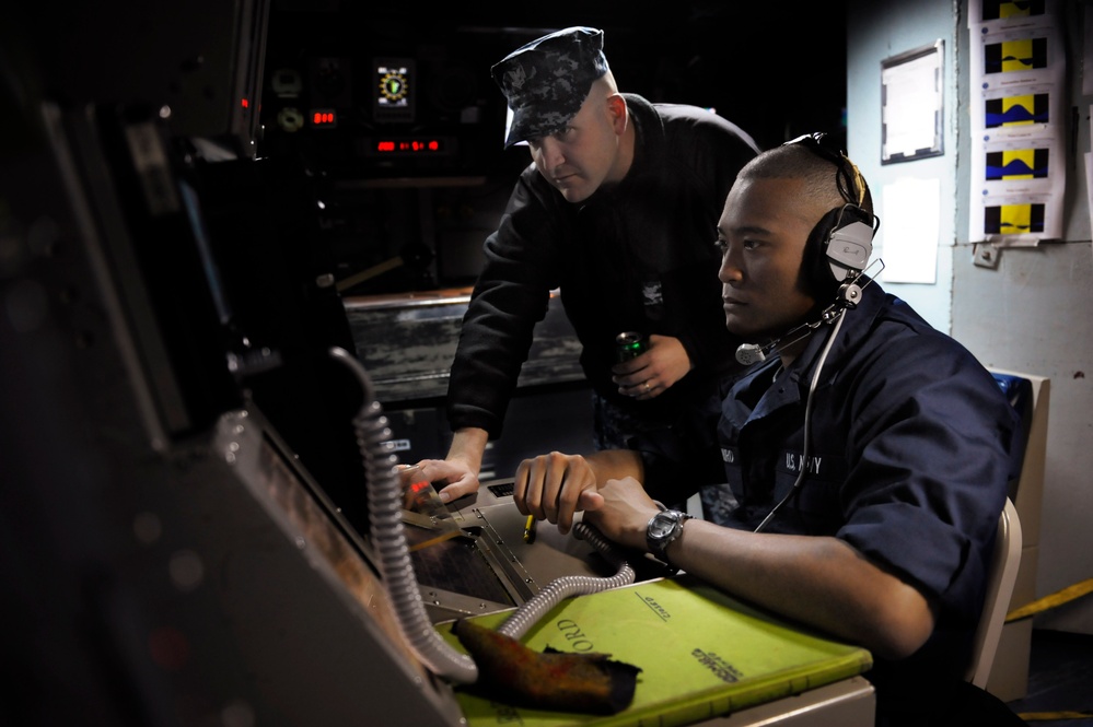 DVIDS Images USS Nimitz crew conducts fleet replacement squadron