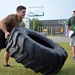 Sailor flips tire