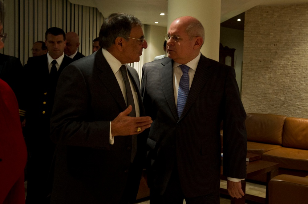 Defense secretary Panetta in Peru