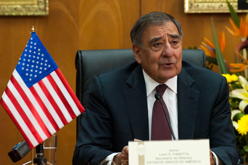 Defense secretary Panetta in Peru