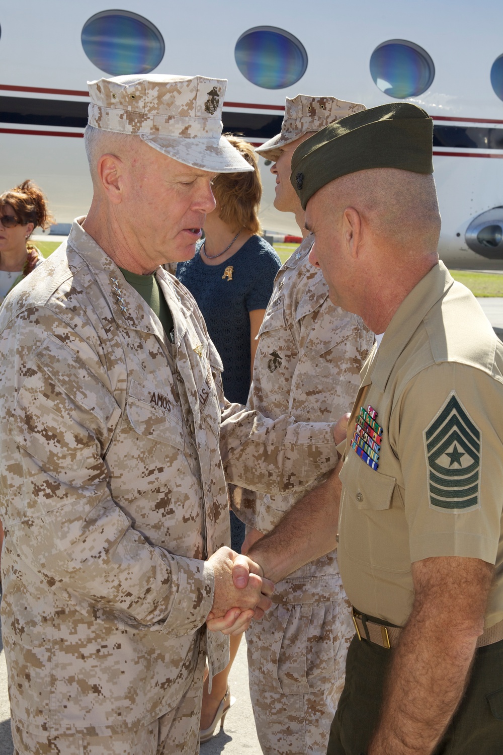 Presidential Unit Citation ceremony