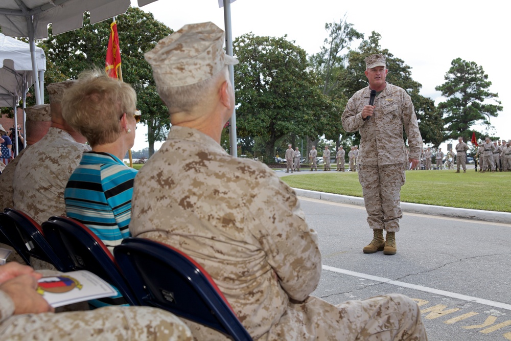 Presidential Unit Citation ceremony