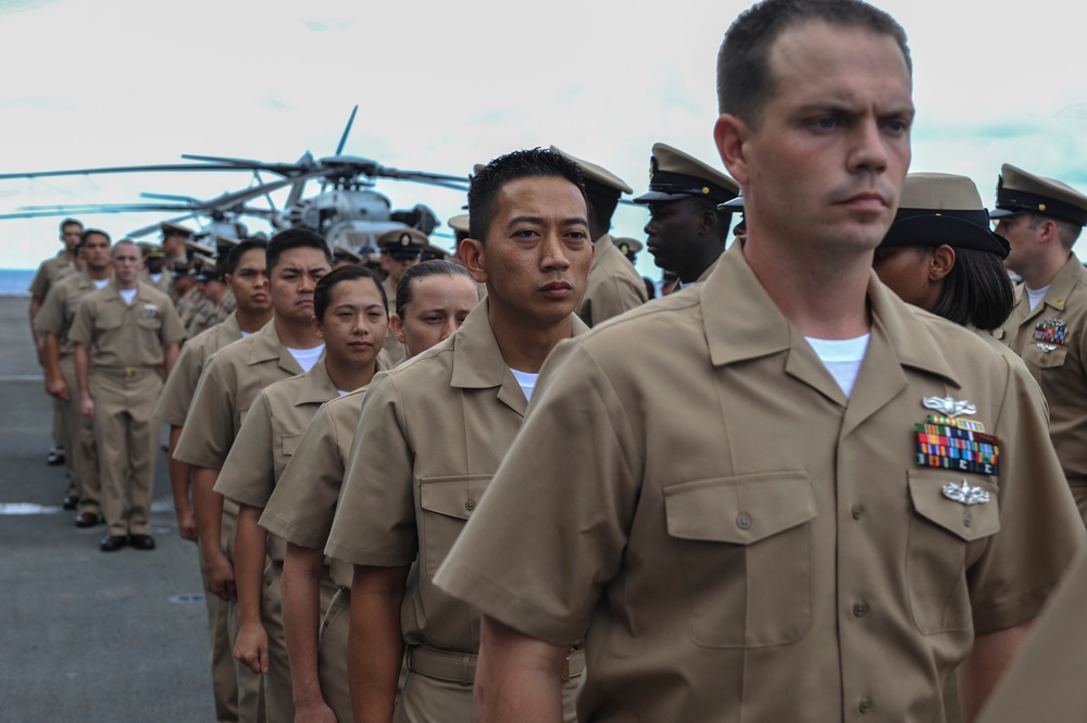 Chief petty officer pinning ceremony