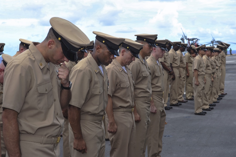 Chief petty officer pinning ceremony