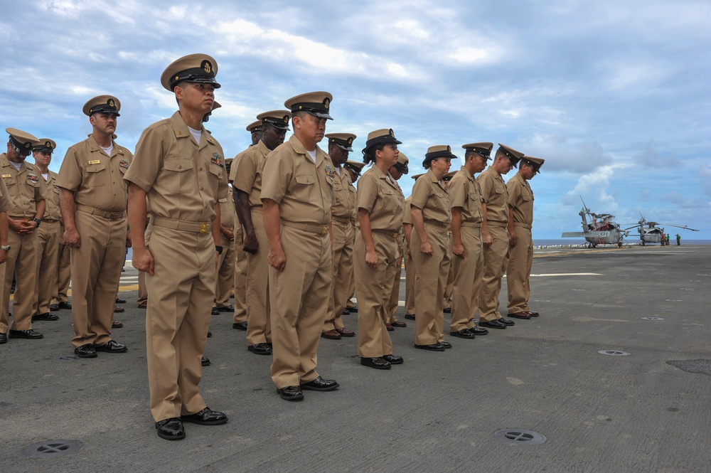 Chief petty officer pinning ceremony