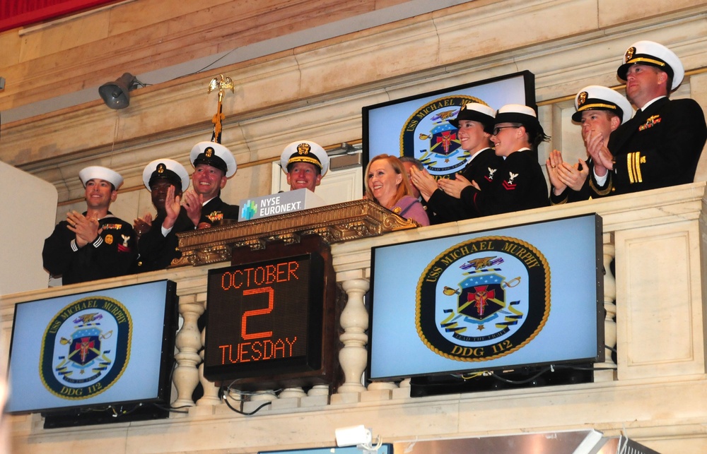 Maureen Murphy at NY Stock Exchange