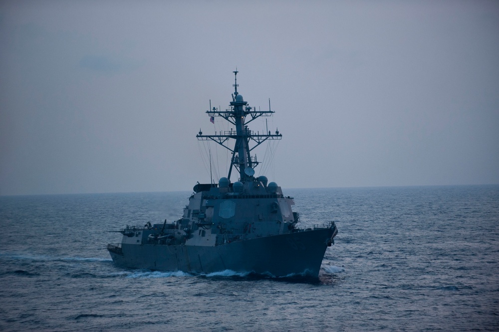 George Washington Carrier Strike Group patrols western Pacific