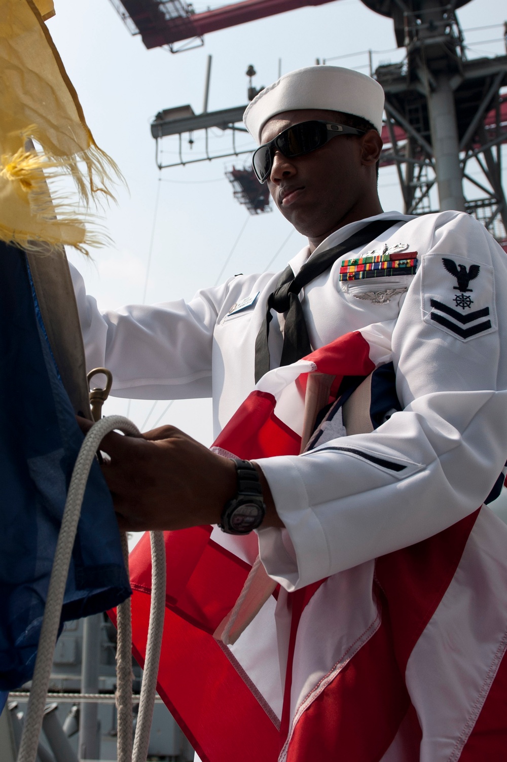 George Washington Carrier Strike Group patrols western Pacific